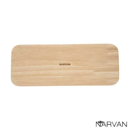 تخته سرو چوبی مستطیل سه خانه نارون R2914