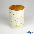 طراحی ارگونومیک سرویس 12 پارچه آشپزخانه فانتزی یونیک توپی درب بامبو UN-8013