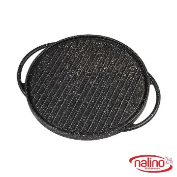 نمایش جزئیات برای تابه استیک و پیتزا نالینو مدل اسپیزا spiza بدون درب تابه گریل چدن نالینو مدل Spizza اسپیزا