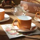 سرویس چینی 12 پارچه چای خوری هماکلاس چینی زرین بالنو دیژون