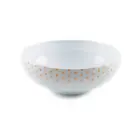 چینی زرین پیاله سایز 25 اسپاتی نارنجی