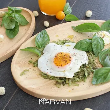 نمایش جزئیات برای بشقاب چوبی بیضی نارون کوچک R2419 بشقاب چوبی بیضی نارون کوچک R2419