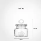 ابعاد-بانکه-روستیک-شیشه-ای-700-میلی-لیتر-لیمون
