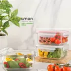ظرف-شیشه-ای--مربع-دربدار-950-میلی-لیتری-لیمون