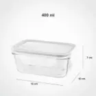 ظرف-شیشه-ای-مستطیل-400-میلی-لیتر-لیمون-سفید