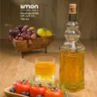 بطری 4 گوش درب چوب پنبه ای بلند
