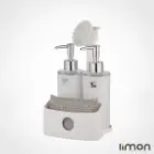 ست جا مایعی 2 قلو لیمون