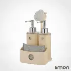 ست جا مایعی 2 قلو لیمون