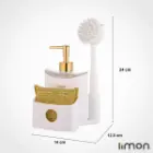 ست جا مایعی بیضی ابعاد