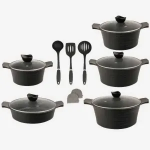 سرویس-پخت-و-پز-13-یونیک-مدل-لاین-مشکی-UN-7898