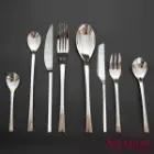 سرویس قاشق چنگال نیکولاس 151 پارچه مدل 810GL لیزری