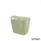 سبد رخت مستطیل طرح بامبو لیمون