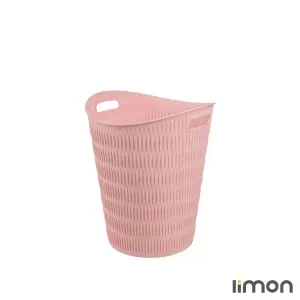 سبد رخت گرد طرح بامبو لیمون