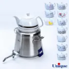 کتری و قوری 4 لیتری یونیک مدل 7203