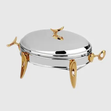 سوفله خوری بیضی بزرگ قایقی طلایی UN-3855