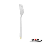 مشخصات سرویس قاشق چنگال 86 پارچه ناب استیل پالرمو دورطلایی