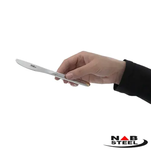 سرویس 98 پارچه ناب استیل مدل پالرمو (طلایی)