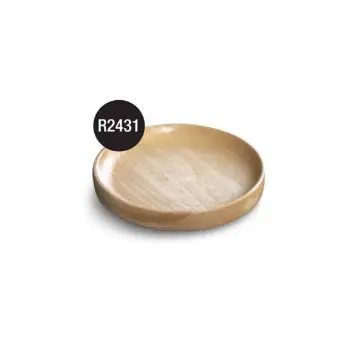 بشقاب-تخت-چوبی-گرد-نارون-کوچک-R2431