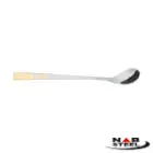 سرویس 128 پارچه ناب استیل مدل فلورانس با جعبه کادویی (دور طلایی)