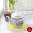 چینی-زرین--قوری-استوانه-طرح-ویلیج