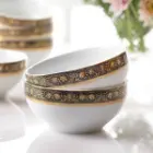 سرویس چینی پیاله 10 ایتالیا اف چینی زرین میدنایت