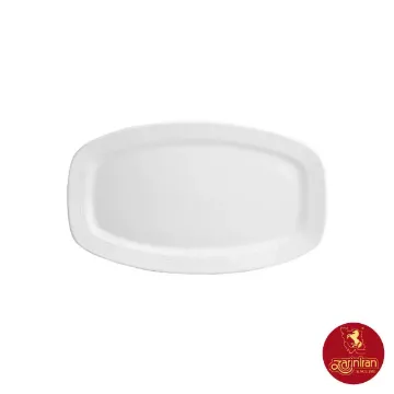 دیس کباب سایز 36 سفید هتلی 49 چینی زرین