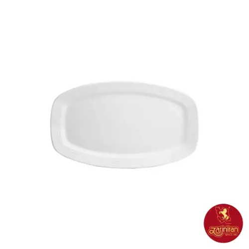 دیس کباب سایز 40 سفید هتلی 32 چینی زرین