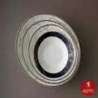 نمای بالای کاسه ها سرویس چینی زرین وینچی طرح اونیکس