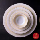 نمای بالای سرویس چینی زرین شهرزاد طرح میراندا