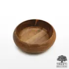 کاسه چوبی گرد تریتی بزرگ 23 سانتی کوپولا W2224