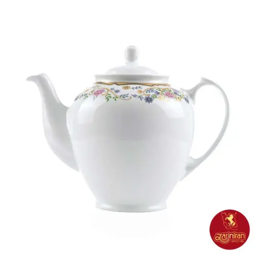 چینی زرین قوری سایز بزرگ (هیئتی) طرح گلستان