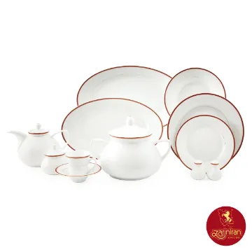 نمایش جزئیات برای سرویس چینی زرین شهرزاد طرح سپینود ارغوانی 12 نفره 108 پارچه چینی زرین با کیفیت سرویس 12 نفره کامل شهرزاد طرح سپینود ارغوانی