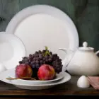 سرویس چینی زرین شهرزاد طرح سافایر با ساختار و لعاب مقاوم