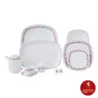 خرید اقساطی سرویس گلسار پلاتینی چینی زرین