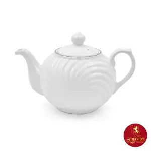 قوری خورشیدی چینی زرین طرح سمن