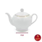 چینی زرین قوری ایتالیا 8 طرح سپیدار