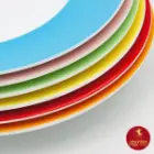 پیش دستی چینی زرین ایتالیا اف طرح آلگرو 6 عددی