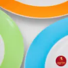 پیش دستی چینی زرین ایتالیا اف طرح آلگرو 6 عددی