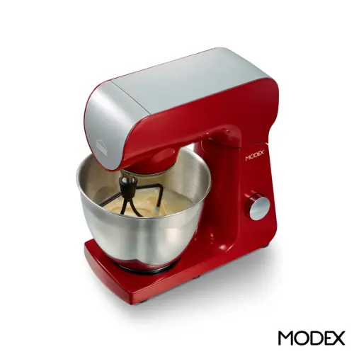 همزن کاسه دار حرفه ای با چرخ گوشت بدنه کامل فلزی 5 لیتری مدل MX860