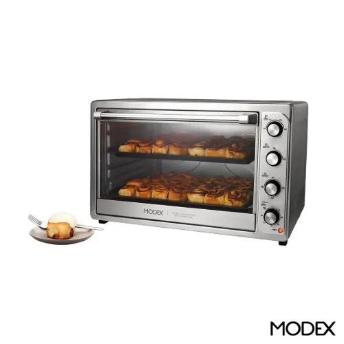 کیفیت توستر 66 لیتری بدنه استیل شیشه ای مودکس درب دو جداره مدل OV9660