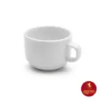 چینی زرین فنجان 8 (چای خوری) سفید هتلی