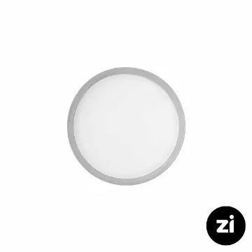 بشقاب تخت چینی زرین فرم اس پاستل طوسی سایز 18