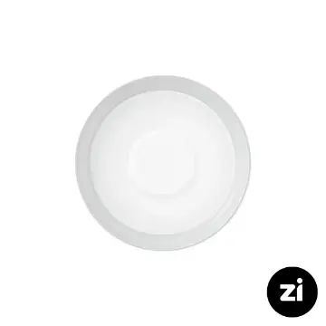 چینی زرین فرم اس نعلبکی زیر استکانی طرح پاستل طوسی