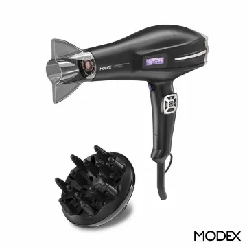 سشوار دیجیتال مودکس HD1290 2200W یون دار با دیفیوزر و سنسور مو