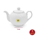 قوری خورشیدی چینی زرین طرح خورشید