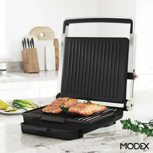 ویژگی ساندویچ ساز مودکس CG810 1500W با گریل