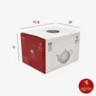 قوری خورشیدی چینی زرین طرح سمن