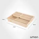 جا قاشقی دو طبقه لیمون
