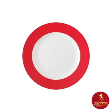 پیش دستی چینی زرین ایتالیا اف طرح گیلاس 6 عددی
