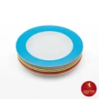 پیش دستی چینی زرین ایتالیا اف طرح آسمان 6 عددی